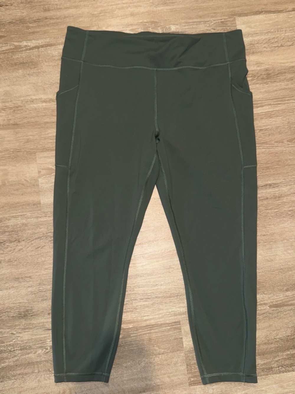 lululemon athletica Dark Green High-Rise Leggings